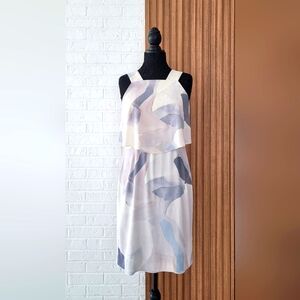 THEORY Elegant Dress in Pastel Hues size 6